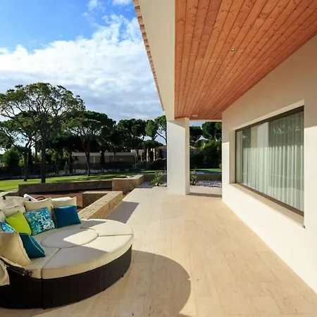 Villa Contemporary Vilamoura Stunning Open Plan Design Azure Elegance Large Private Pool Quarteira