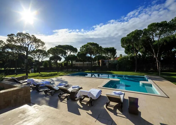 Villa Contemporary Vilamoura Stunning Open Plan Design Azure Elegance Quarteira
